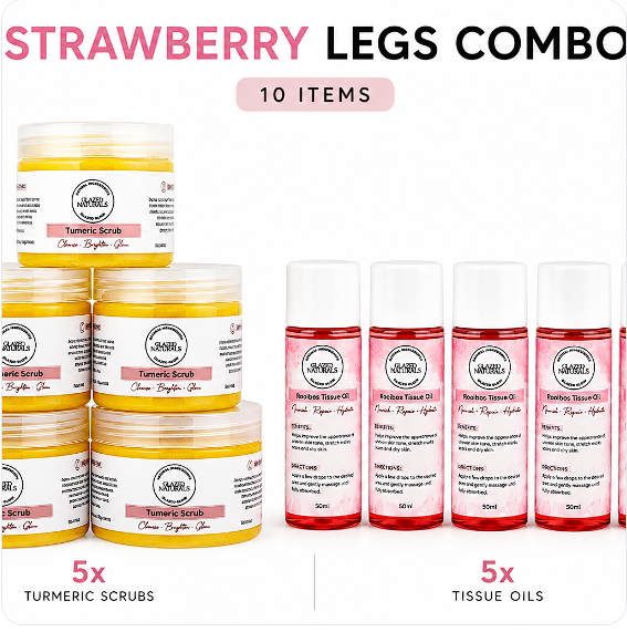 Strawberry legs combo